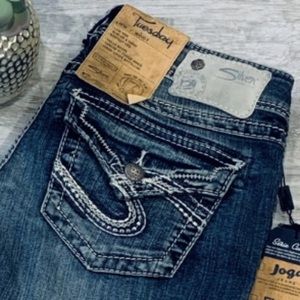 NWT Silver Straight Tuesday Fit Jeans
